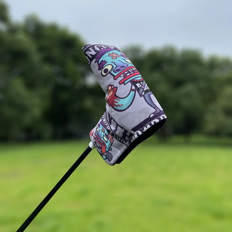 Biochemical zombies Golf Club #1 #3 #5 Wood Head covers Driver Fairway Woods Cover waterproof Head Covers Golf Putter Cover