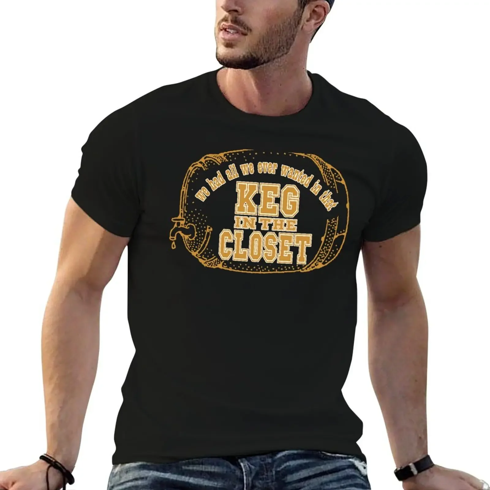 

Keg in the Closet T-Shirt graphics anime clothes mens t shirts top quality