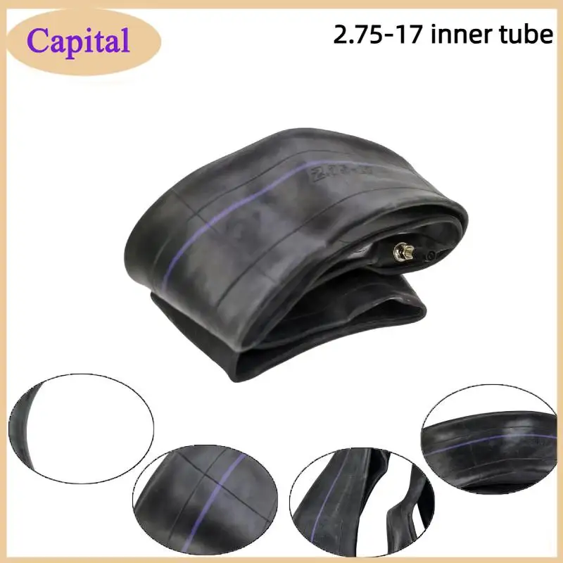 Off road motorcycle inner tube 2.75-17 straight nose front and rear inner tubes butyl rubber material tire