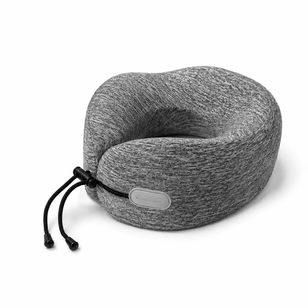 Portable U-Shaped Pillow Travel Neck Support Sleeping Pillow Shoulder Rest U-Cushion Airplane Trip Memory Foam Neck Pillow