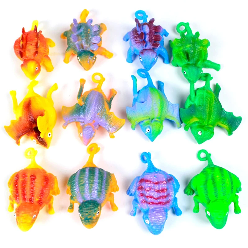 1Pc Dinosaurus Speelgoed Antistress Opblaasbaar Dierenspeelgoed Knijp Zachte Bal Ballon Speelgoed