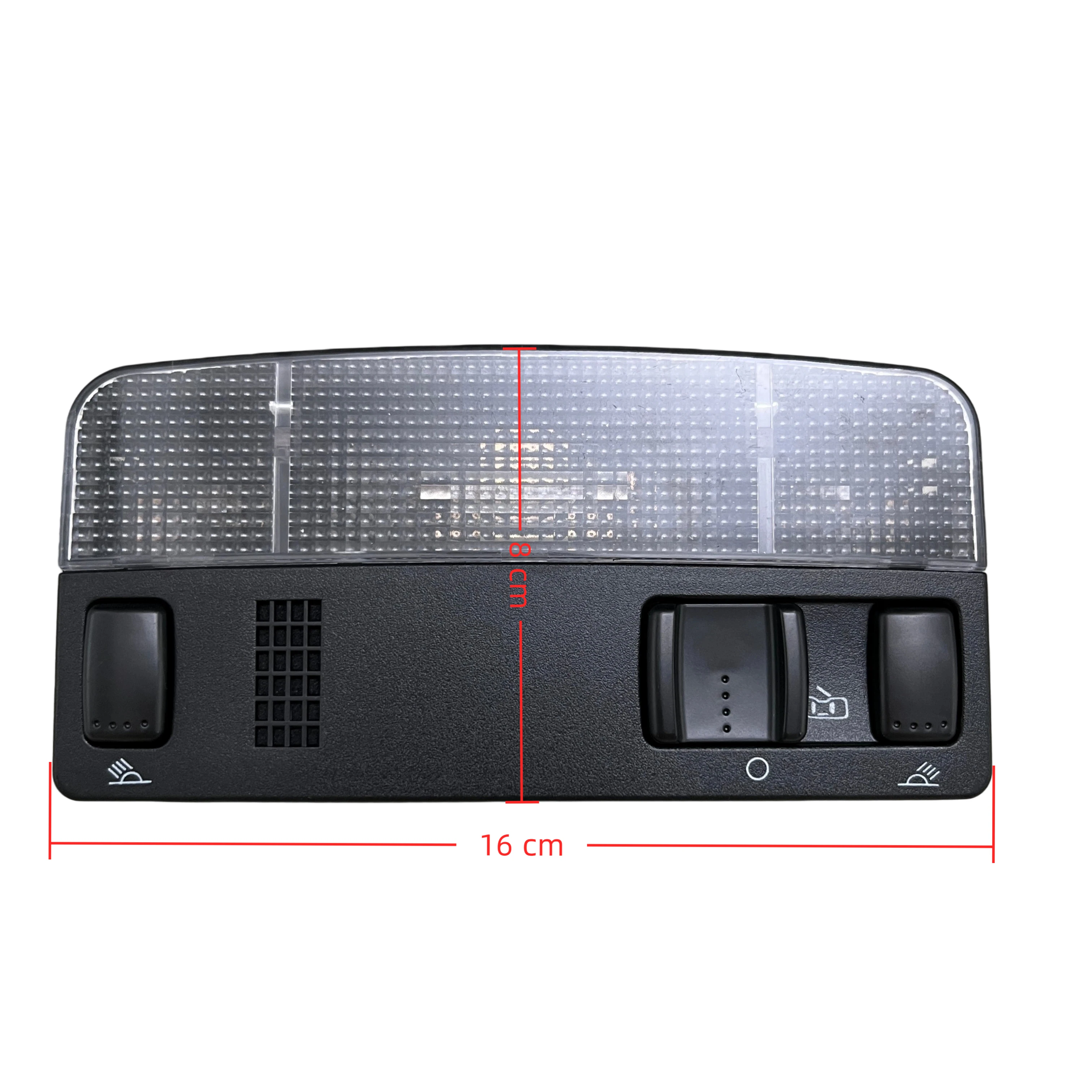 Lâmpada de leitura interna de cor preta para VW Passat B5 Golf 4 Golf MK4 Bora Polo Caddy Touran Octavia Fabia 3B0947105,1TD947105