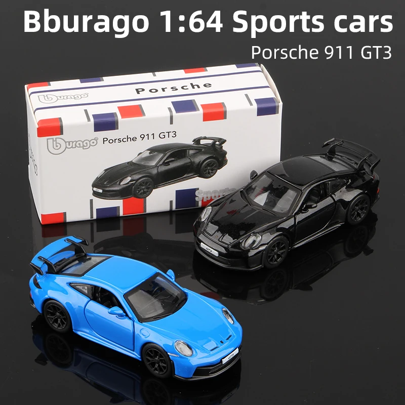 bburago-1-64-Спортивные-автомобили-porsche-911-gt3-литая-модель-из-сплава-игрушечный-суперкар