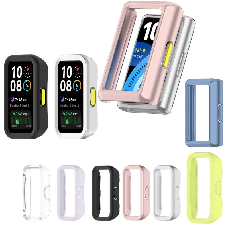 PC Case Cover for Huawei Band 11/11 Pro NFC Smart Watch hollow-out Hard Protective