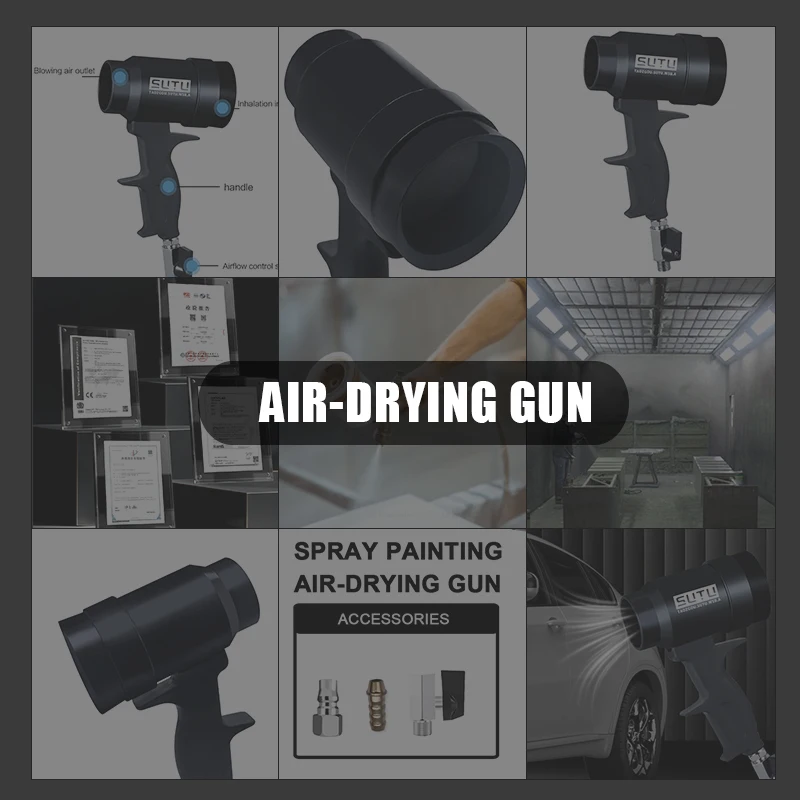 

Высококачественный пистолет для сушки автомобильной краски, пистолет для быстрой сушки краски на водной основе