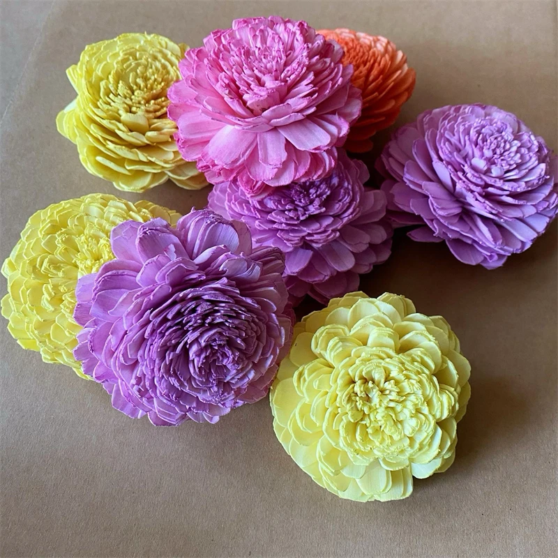 Non-Fire Aromatherapy Dried Flower Fragrance Expansion Flower Made Of TongCao Dyeing Helichrysum Bracteatum Simulation flower