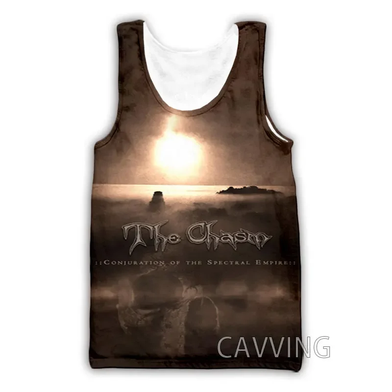 CAVVING 3D Printed  The Chasm Band  Tank Tops Harajuku Vest  Summer Undershirt Shirts Streetwear for Men/women