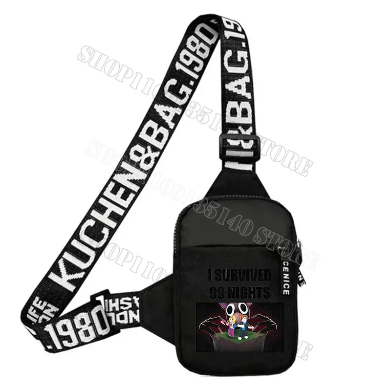 99-ночей в лесу, нагрудная сумка с оленем, сумка через плечо для мужчин и женщин, уличная крутая портативная сумка через плечо, сумка для хранения салфеток для телефона