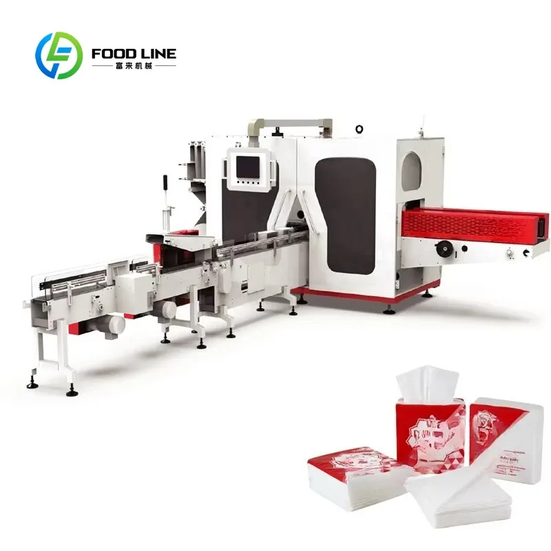 Custom made Multi Functional Napkin and Facial Tissue Making Machine Paper Napkin Making Equipment Price