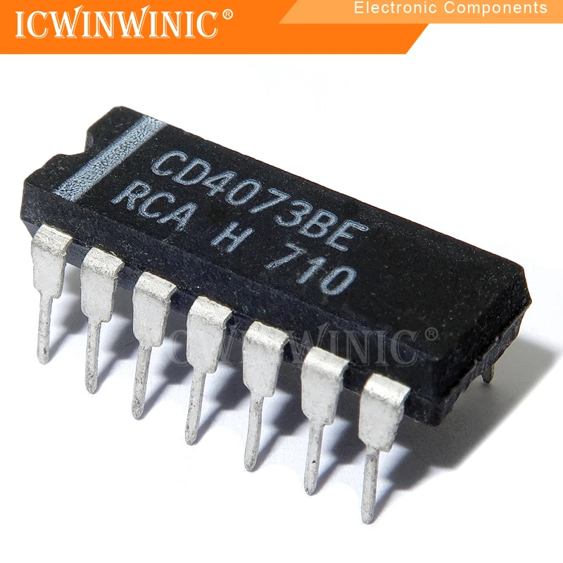 10 peças CD4073BE CD4073