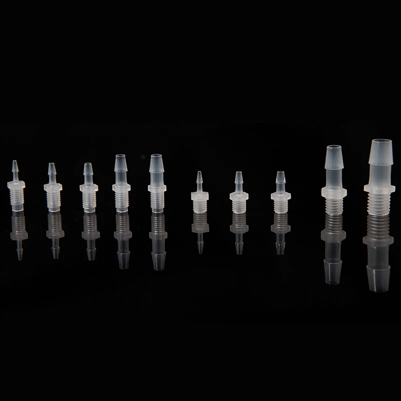 Male Connector Thread 1/4-28UNF Adapters Adapters & Connectors Fittings Plastic