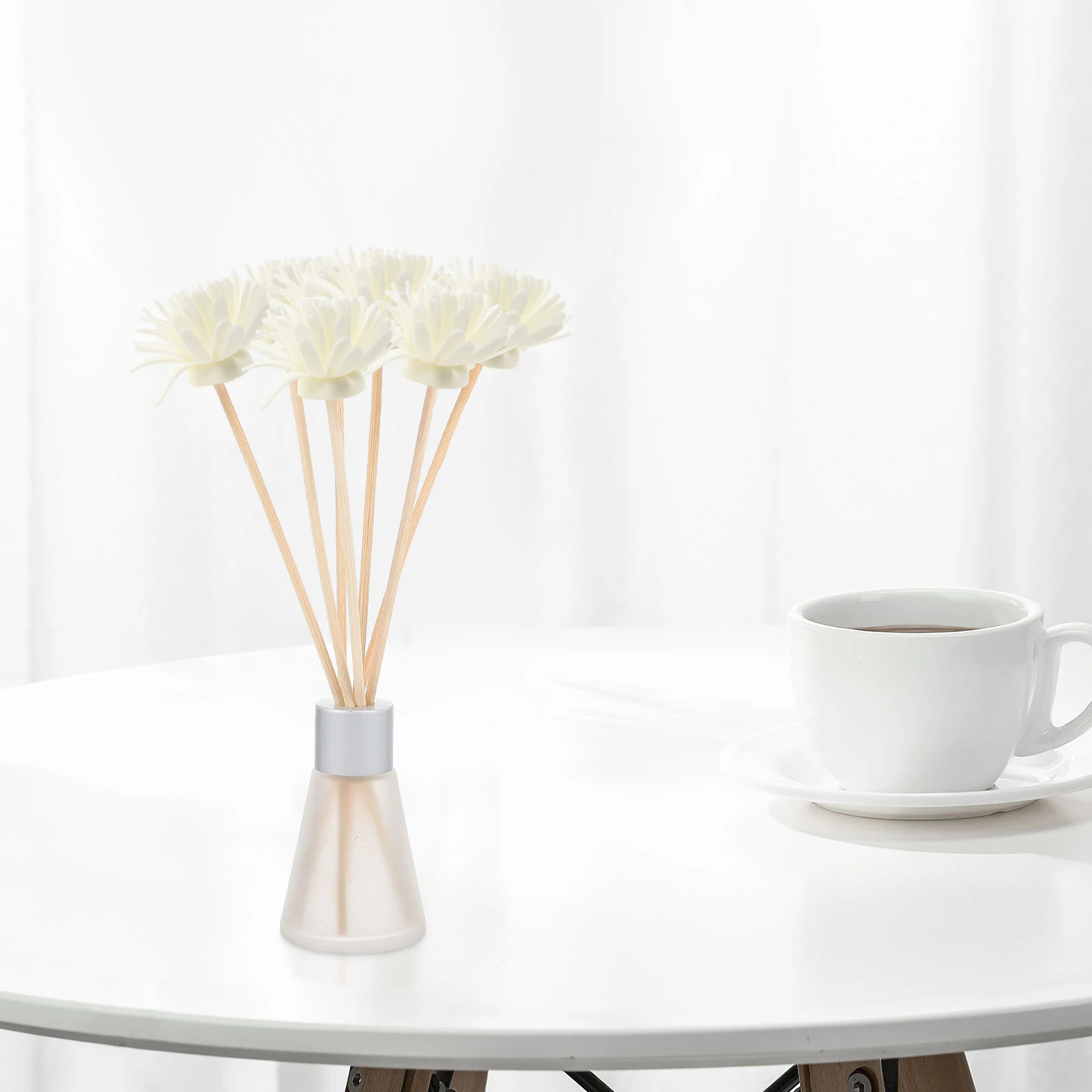 

10pcs Chrysanthemum Aroma Diffuser Reeds Natural Rattan Sticks 3Mm 20Cm Long Eco-Friendly Oil Volatilizing Air Freshener