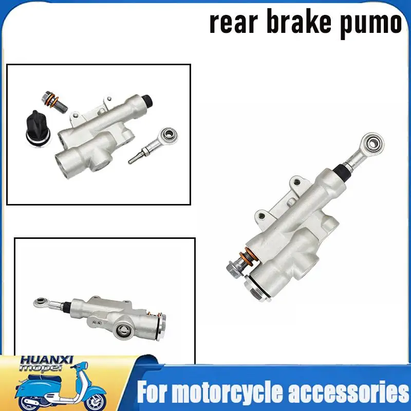 For SX XC EXC XCW SX-F XC-F EXC-F XCF-W TPI 125 150 200 250 300 350 450 500 Motorcycle Rear Brake Master Cylinder Parts