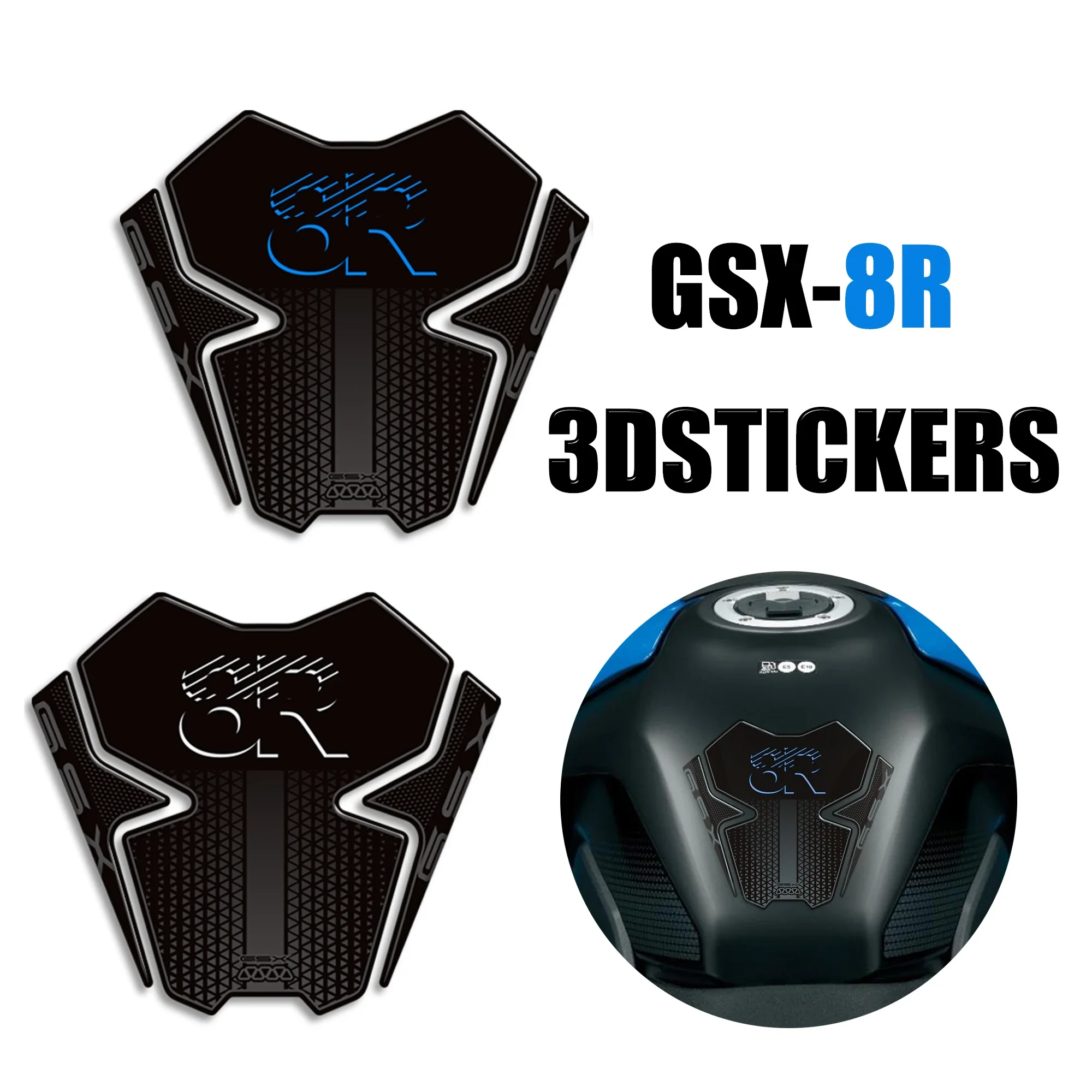 Fit GSX-8R GSX 8R GSX8R Suzuki Motorcycle Tank Pad Side Grips Gas Fuel Oil Kit Knee Protection Stickers Decals adhesive2024 2025