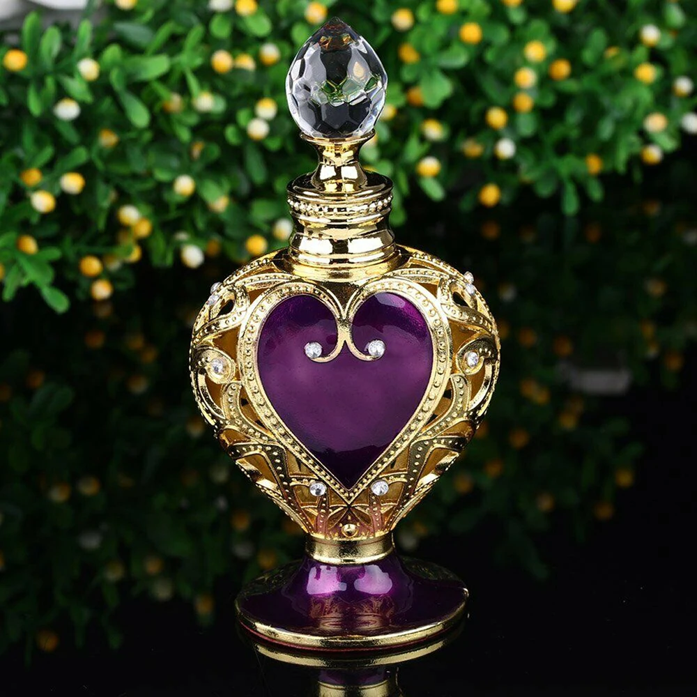 1pc Crystal Perfume Bottle Pur - Vintage Collectible Perfume Bottles 评论和价格