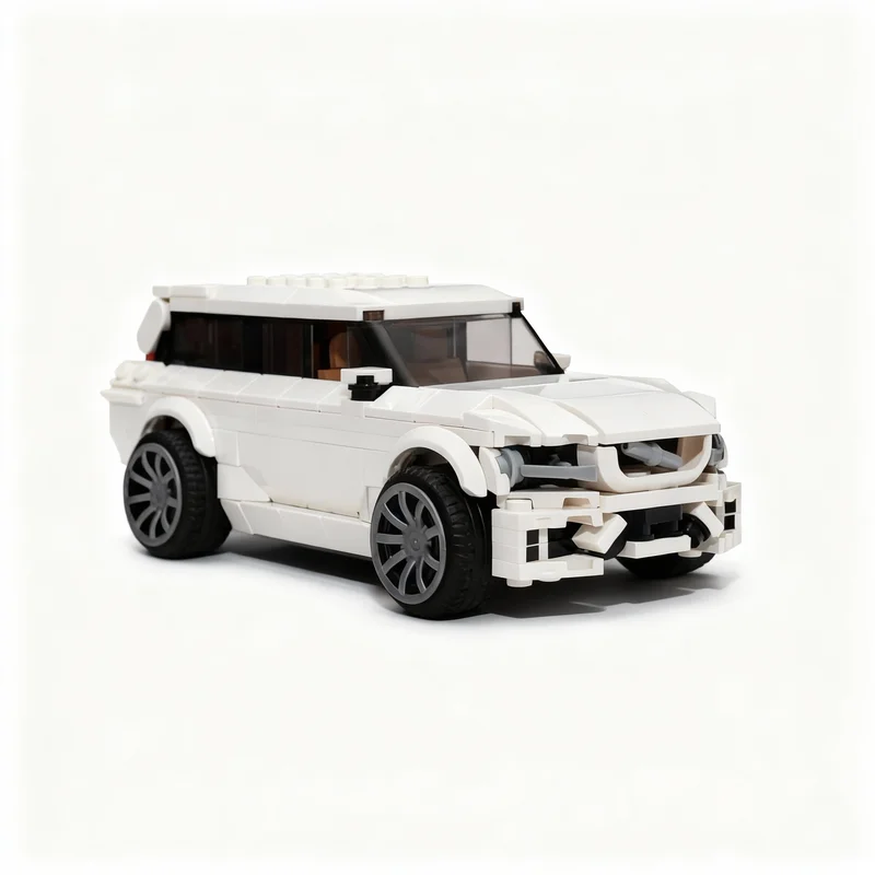 

396PCS MOC City Champions Super Car Construction Truck XC90 Model Technology DIY Creative Assembly Bricks Display Birthday Gift