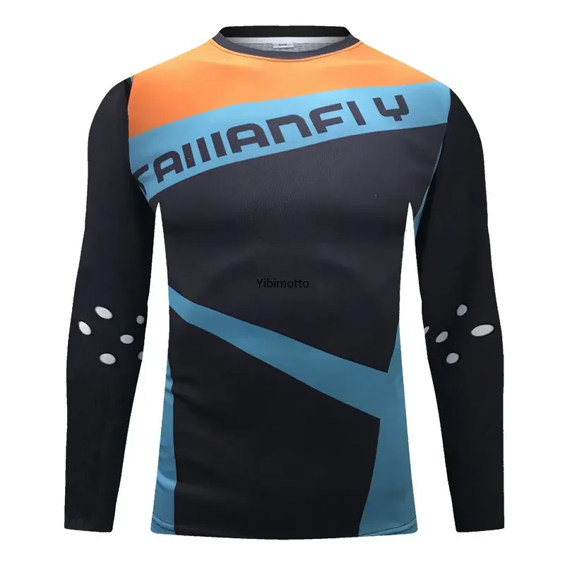 

Men Cycling Downhill DH Jersey Long Sleeve MTB Shirts Mountain Bike Wear Maillot Ciclismo Clothing