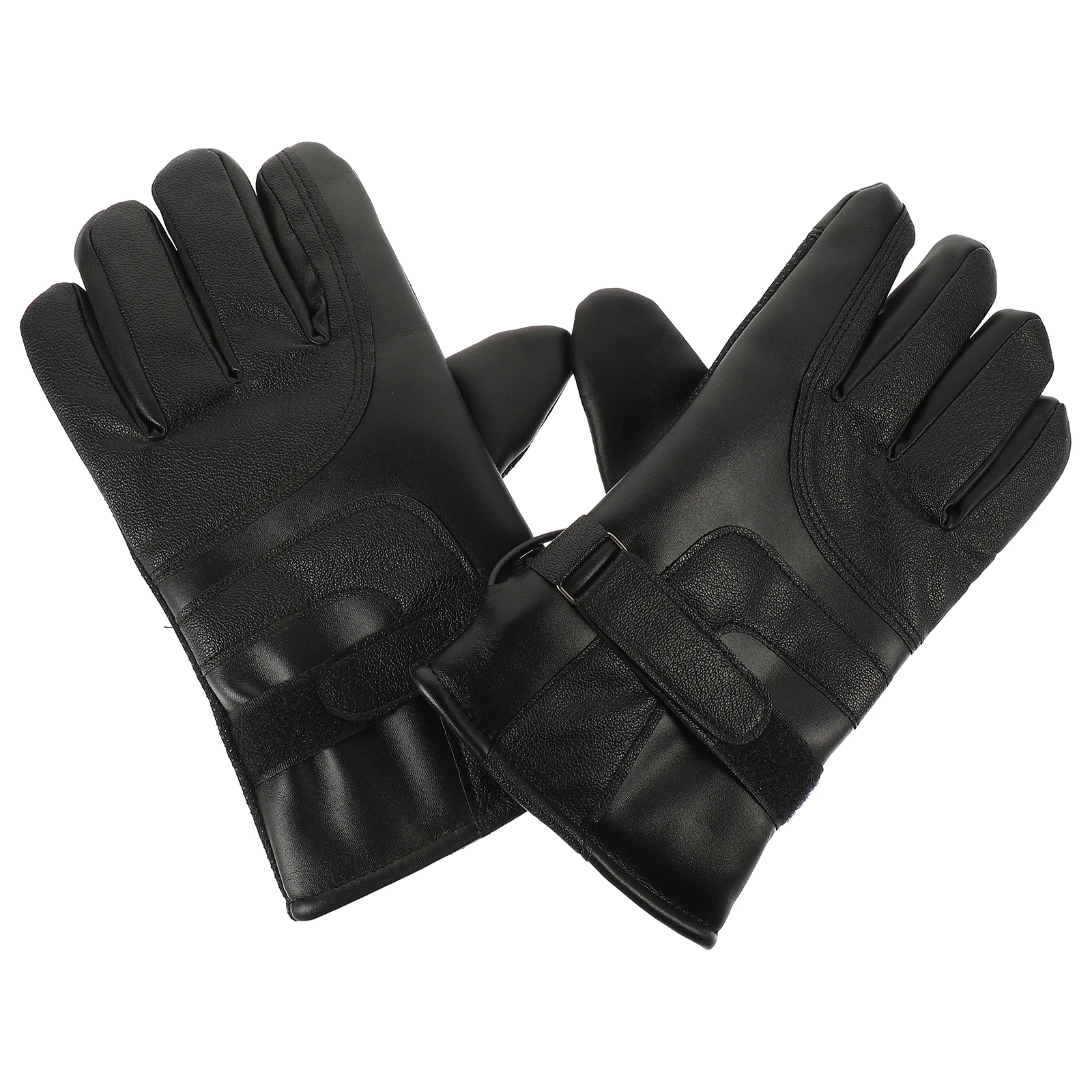 1 Pair Winter Motorcycle Riding Electric Heating Gloves Warm Gloves USB High Heat 4 Gear Temperature Control Thermal Heating Glo