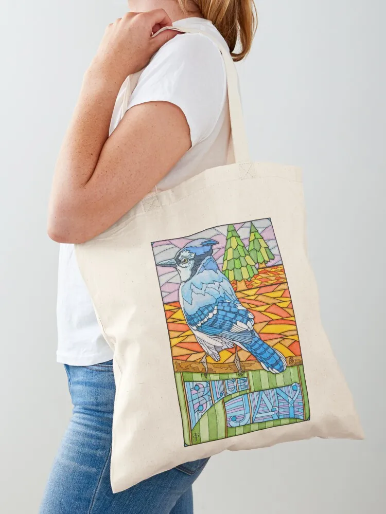 

Blue Jay Tote Bag tote bag custom Large bags for women bag luxury women Cloth