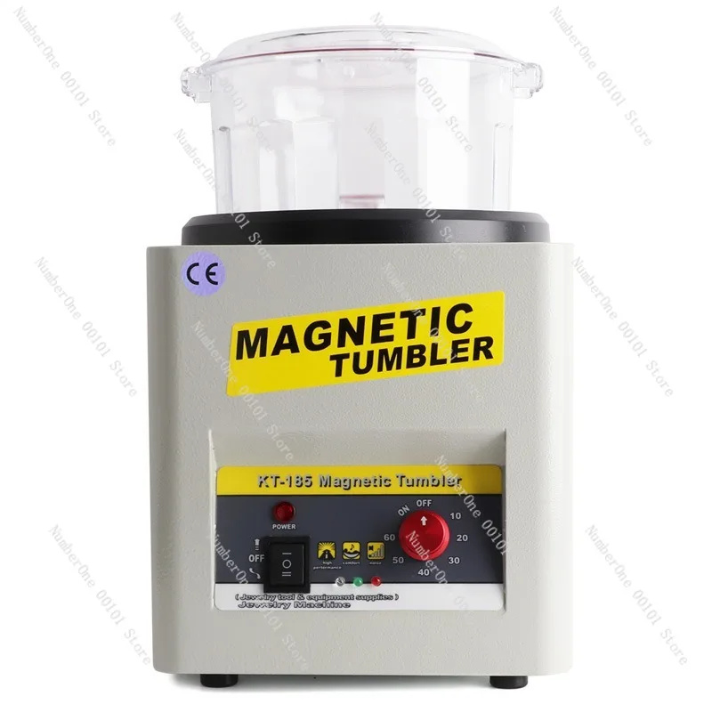 آلة تلميع مغناطيسية kt-185، مطحنة مجوهرات، تنظيف إزالة الأزيز المعدنية، إزالة الصدأ، سبائك الألومنيوم #1