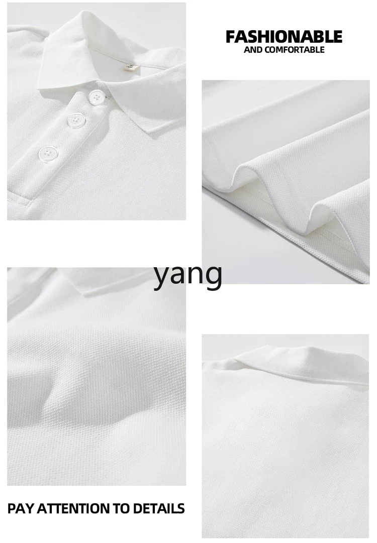 LMM short-sleeved t-shirt summer breathable loose trend versatile lapel men's t-shirt on clothes