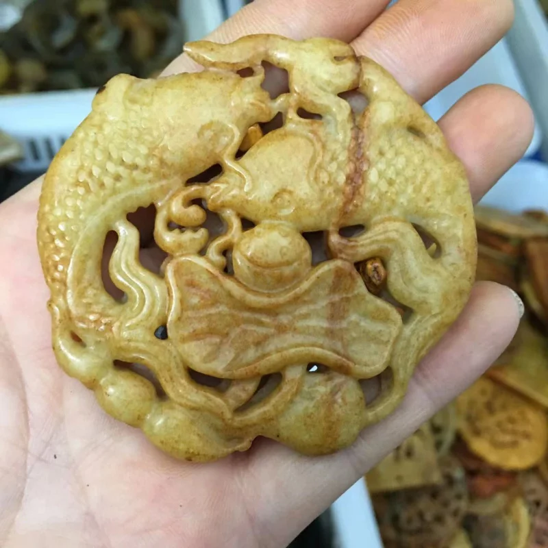 Antique Xiu Handheld Ornament, Old Jade , Pendant
