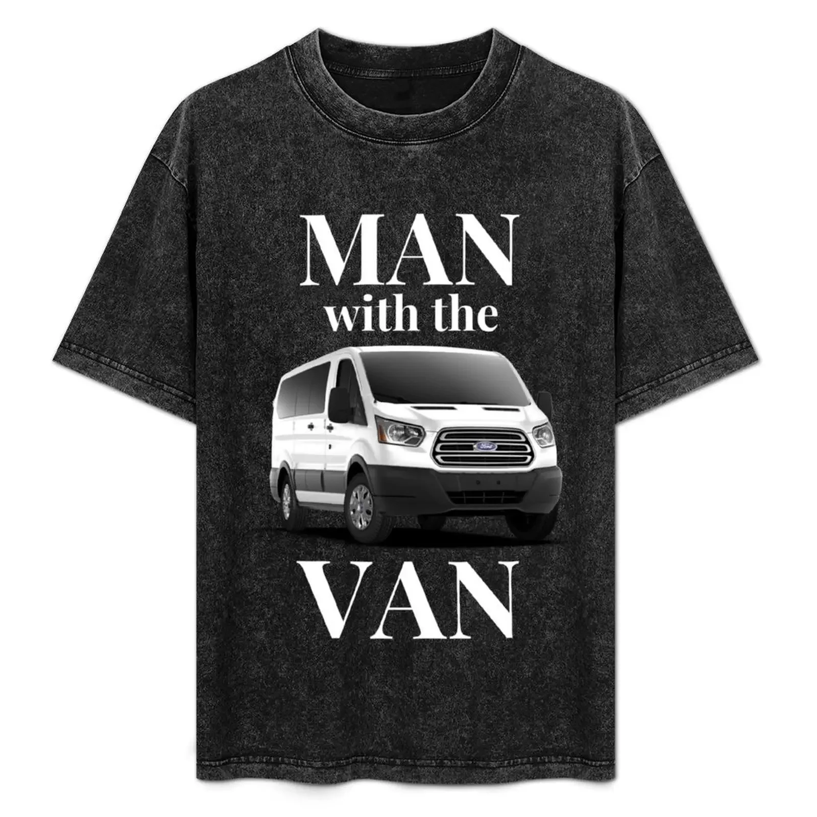 

Man with the Van (transit family man) white low roof T-Shirt summer 2025 hippie clothes cute clothes sweat shirts, men