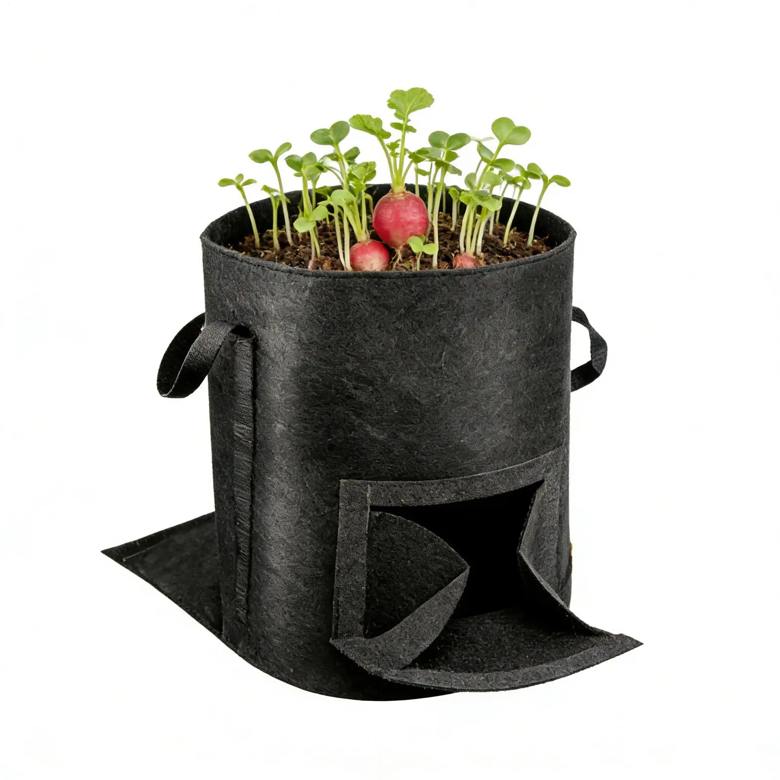 Potato Growing Bags Non-Woven Carrot Planting Container Fabric Tomato Planter for Apartment Balcony Beginners Growers Patio