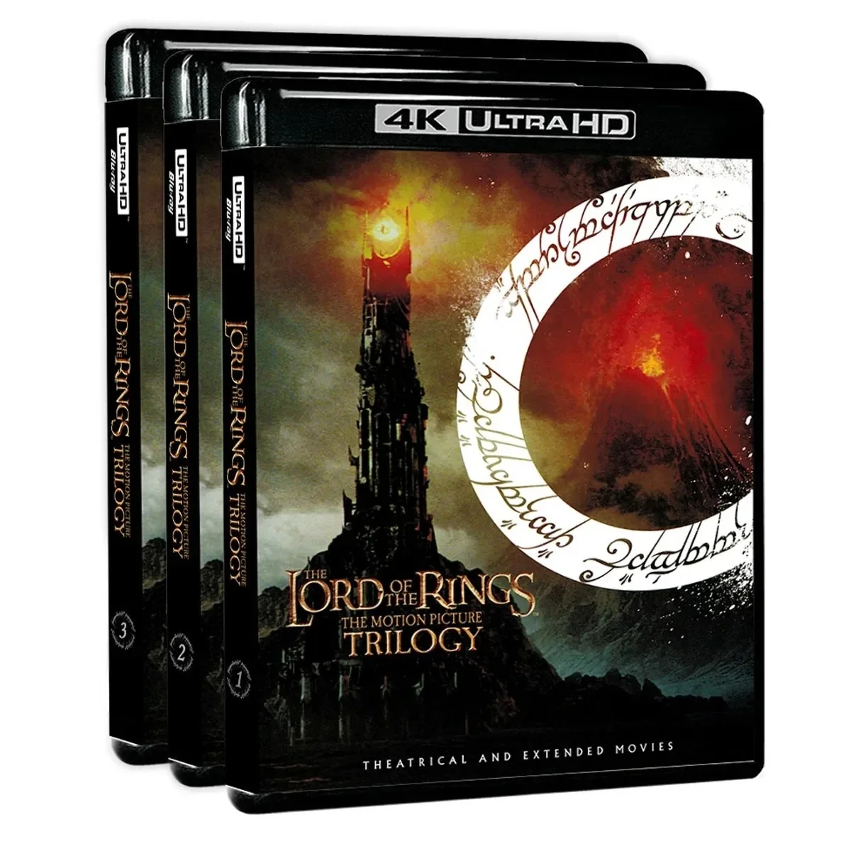 HOT 4K UHD The Lord of the Rings Extended Edition Complete 6-Disc Blu-ray Disc PS5 Compatible XSX Dolby Vision Atmos