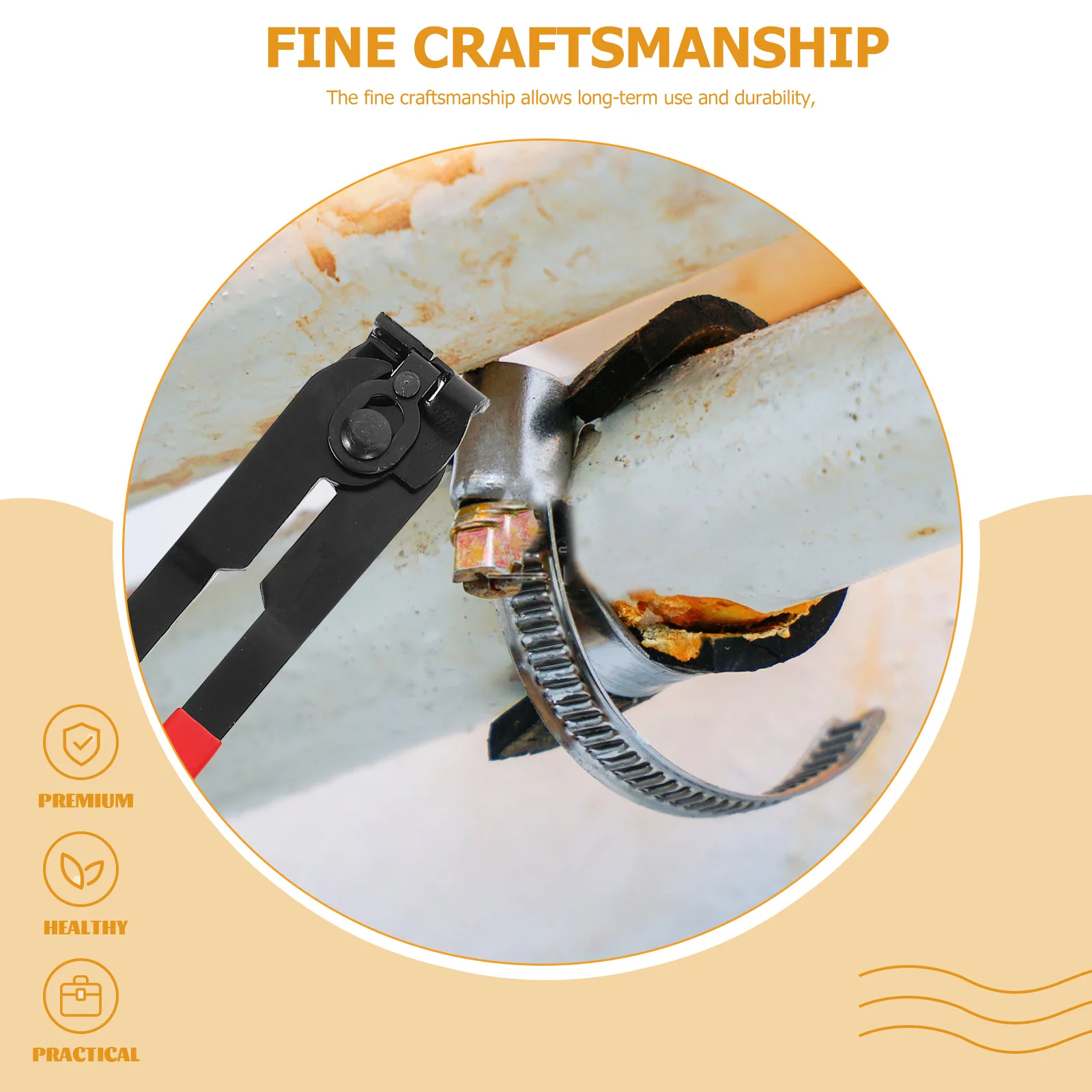 

32 pcs Boot Clamps Hose Clamp Pliers Ear-Type Crimping Tool For Joint Boot Installation Repair Kit Auto Engine