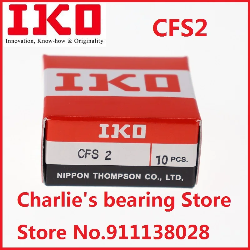 Imagem -04 - Brandnew Original Genuíno Importado de Jappan Iko Marca Miniatura Cam Conduzido Rolamento Cfs2 10 Peças 100