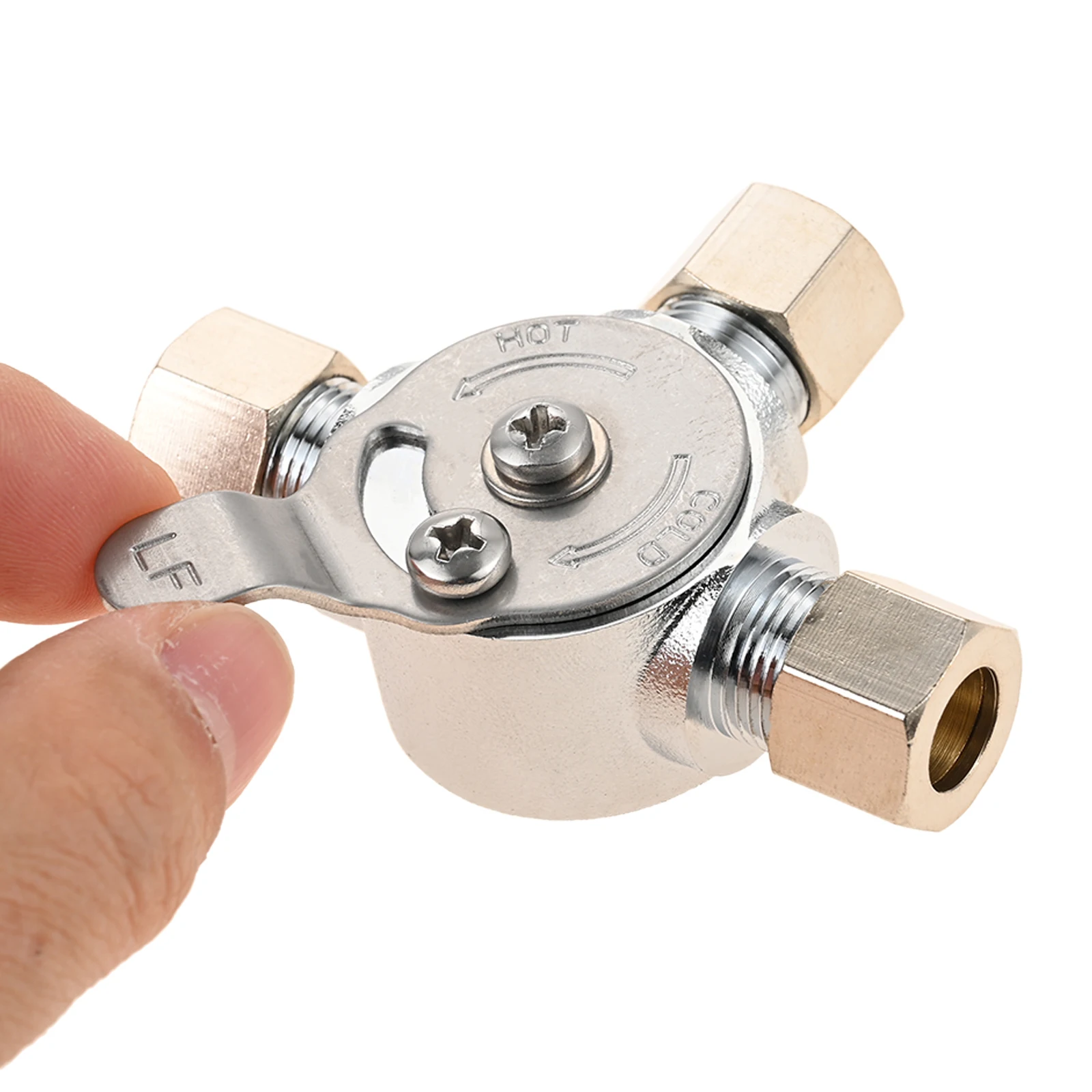 Faucet Mixing Valve Hot & Cold Water Inlet 3/8