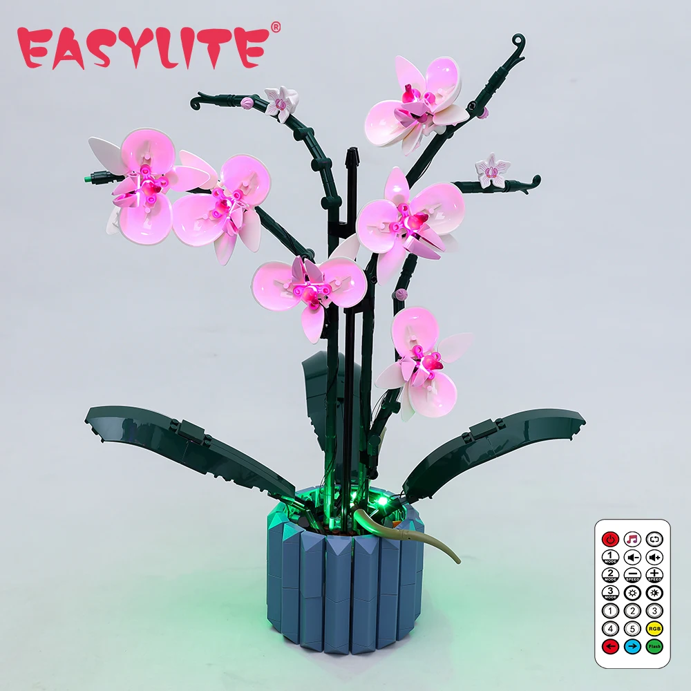 

LED Light Kit For Creator Expert 10311 Orchid Vegetation Building Blocks DIY Toys Set ​Only Lighting Kit Not Model