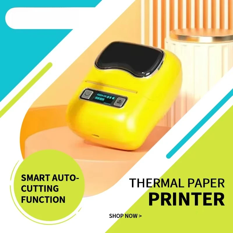Label Printer for Barcode Label Roll Mini Printer Factory Price