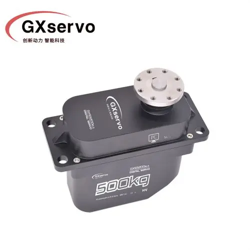 GXservo 500KG Large Torque Brushless 24V Giant Servo 93800BLS High Voltage For 1/5 Scale RC Car Truck Boat Aircraft Robot