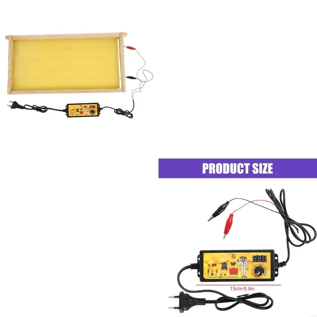 F92F Electric Thermal Wire Installation Tool For Frames Adjustable 60 120°C With Ergonomic Grip LED Display