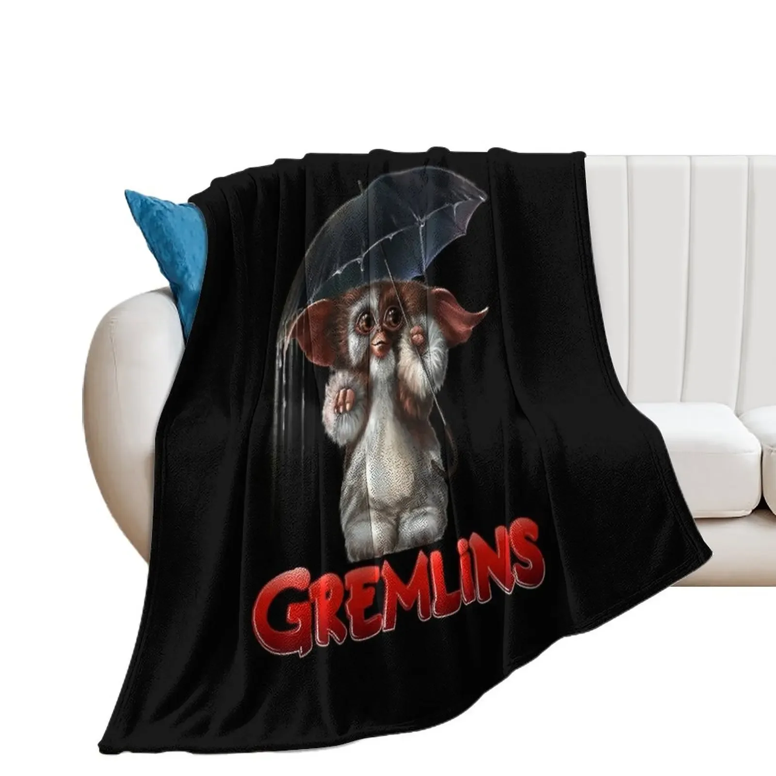 

Утяжеленное роскошное утолщенное одеяло Gremlins Gizmo для декоративного дивана, туристические одеяла