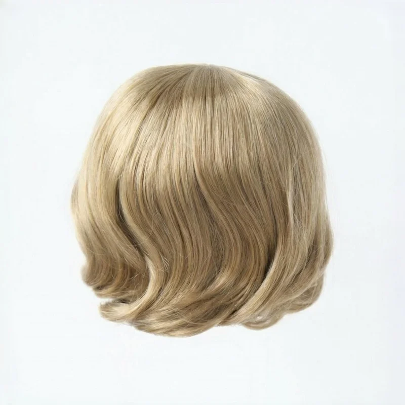 

Jusuns QBaby Blythes Wig JD190 9-10inch 10-11inch Short Smart Wave Cut Synthetic Mohair BJD Hair Porcelain doll Accessories