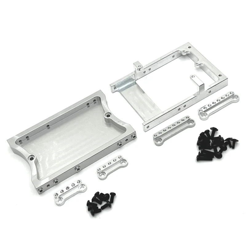 Metal Upgrade Tail Beam Servo Compartment Suspension Bracket RC Car Parts For MN 1/12 D90 D91 D96 MN98 MN99S RC Car Accessories