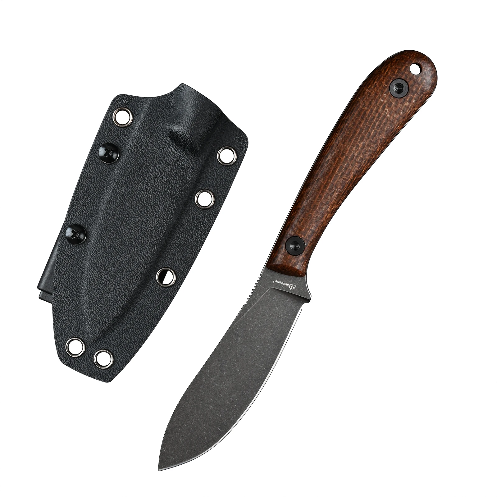 SDOKEDC ナイフ DC53 鋼 EDC ユーティリティナイフマイカルタハンドル 