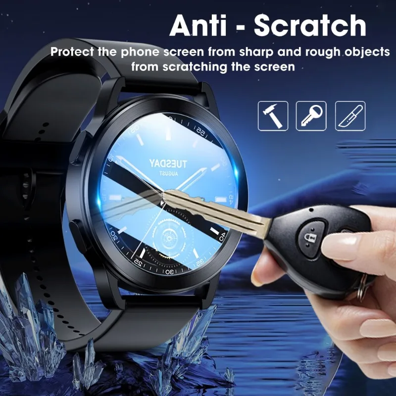 For Xiaomi Mi Watch S3 HD Clear Screen Protector Anti-scratch 9H Hardness Tempered Glass for Xiaomi Watch S4 Smartwatch Protect