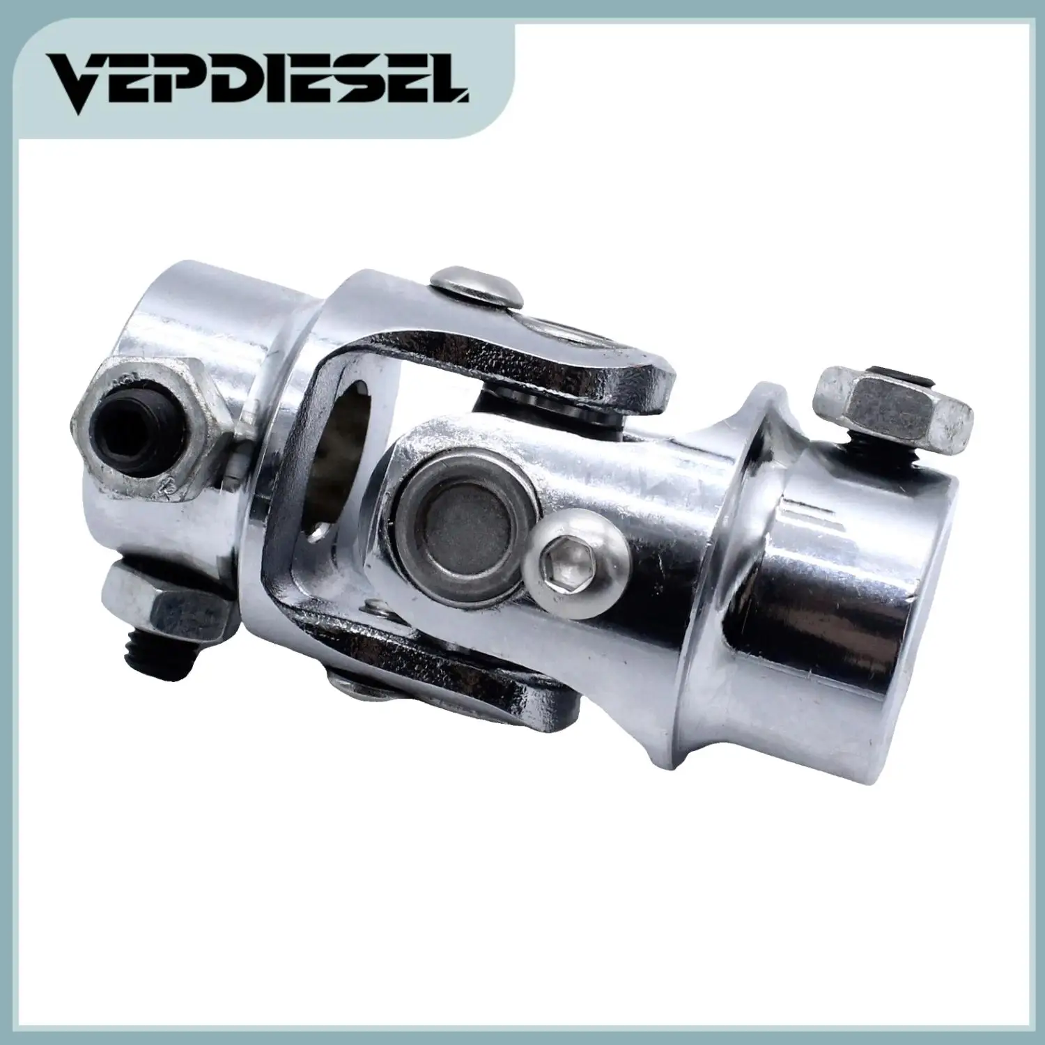 

1pc Universal High Quality Needle Bearing Steering U-Joint 3/4" DD X 3/4" DD Double D Stainless Steel