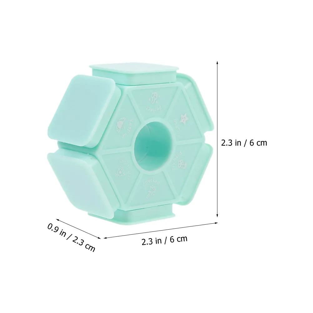 Multiple Sides Teacher Stamper English Comment Stamp Homework Remark Stamp Classroom Supplies Attractive DIY Scrapbook Notebook