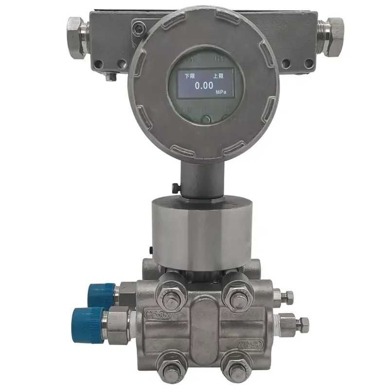 Intelligent Digital Capacitive Differential Pressure Transmitter Controller Silicon/Metal Diffusion Sensor