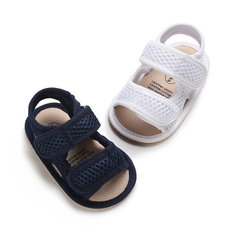 Summer New Breathable Baby Sandals Baby Shoes Anti Slip Soft Sole Lightweight Walking Shoes