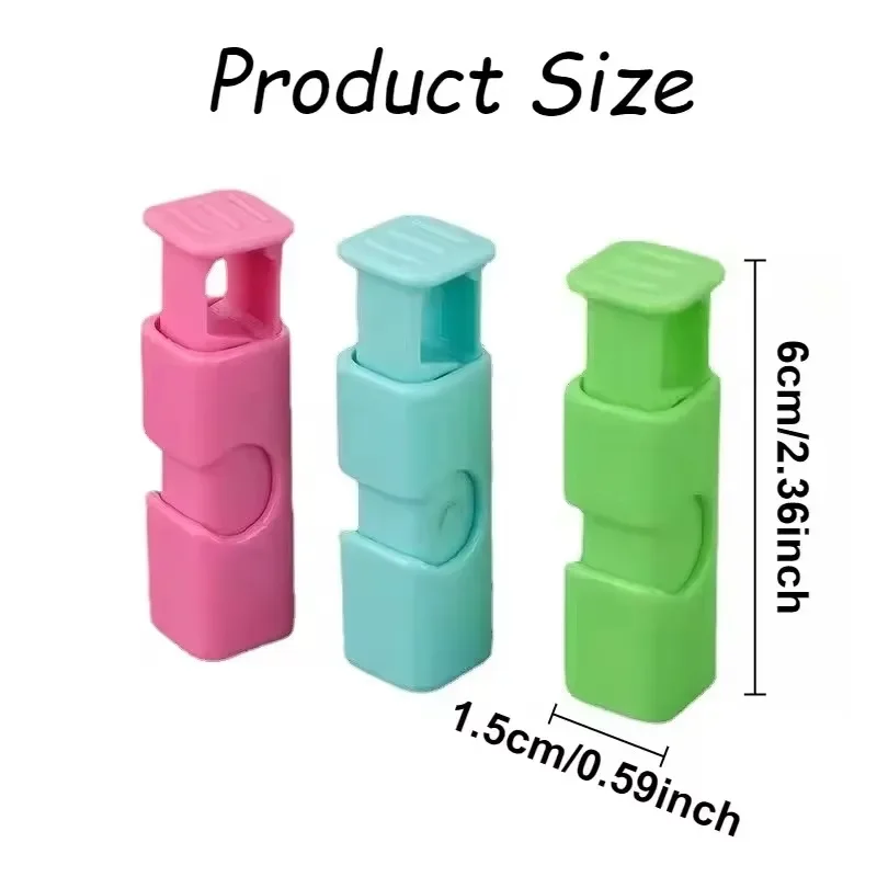 2/5/10PCS Plastic Fresh Sealing Clips Moisture Proof Bag Sealer Reusable Clamp for Coffee Bean Cereal Packaging