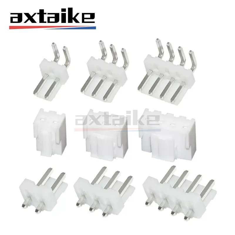 20PCS VH 3.96 2P 3P 4P 5P 6P 7P 8P 9P 10P Pin JST Male Female Connector 3.96MM Horizontal Straight Pin Header Housings Terminal