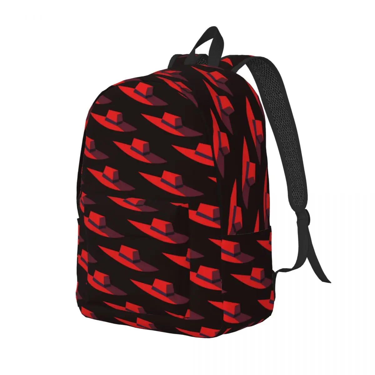 Carmen Red Hat (Where In The World Is Her) Student Backpack School Bag Hiking Travel Daypack Fashion Bookbag Shoulder Bags