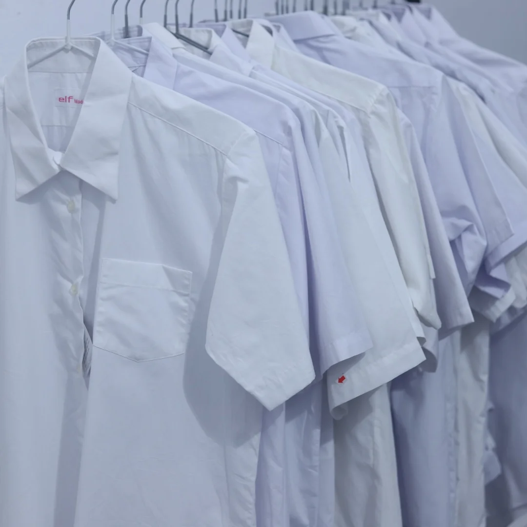

Japanese Style Long Sleeve Shirt with Collar And Embroidery School Uniform Jacket for Women Spring Summer Autumn Seasonal Use