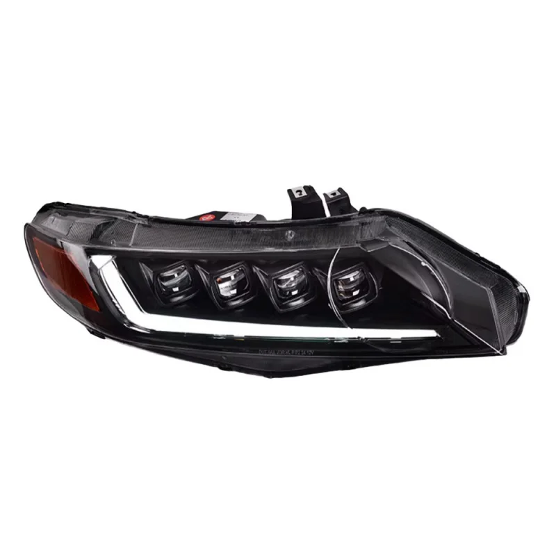 Suitable for 06-11 Honda Eighth-Generation Civic Headlight Assembly FA1 Modified LED Lens Daytime Runni